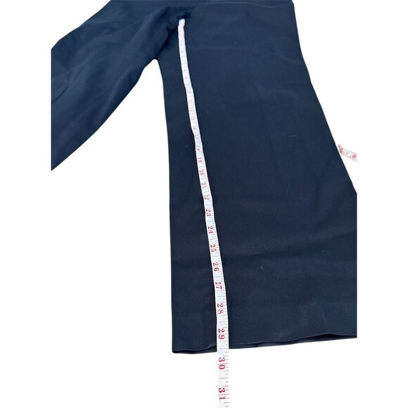 Talbots Dress Pants Womens Size 10 Navy Blue Straight Leg Gold Buttons - Picture 5 of 6